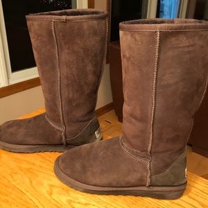 Classic Tall Dark Brown UGGs